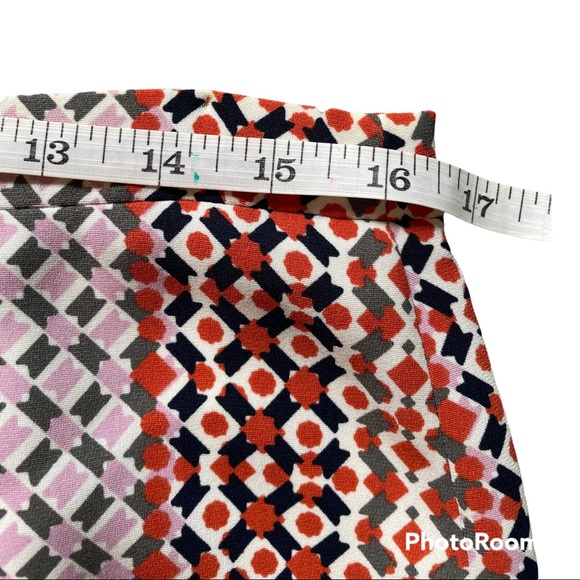 J. Crew multicolour skirt size 10 - Picture 3 of 7